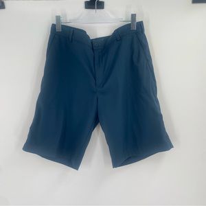 Nike Golf Tour Performance Men's Shorts Dri - Fit Size 34 Solid Blue-A11